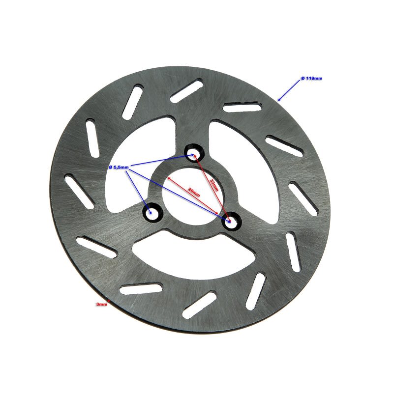 Disco de Freno 3P33 DI26mm DE119mm2