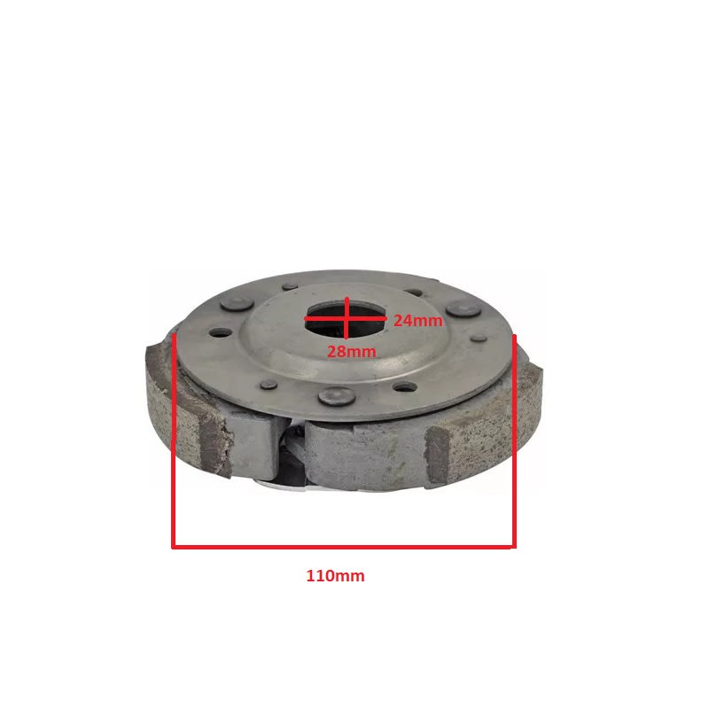 Disco Embrague Centrifugo GY6 Moto Scooter6