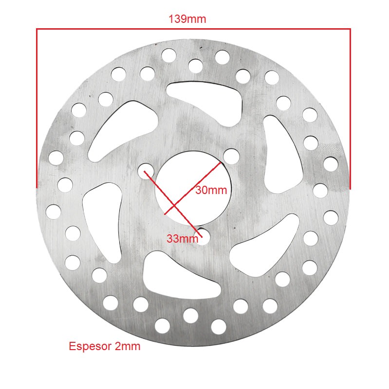 Disco Freno 3P33 DI-30 DE-139 ESP-2mm2
