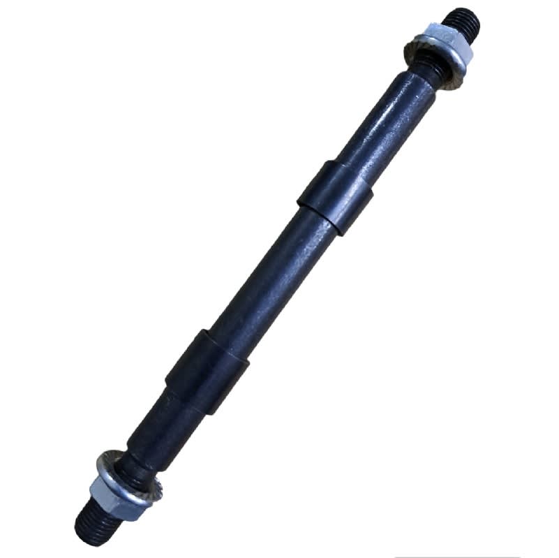 Eje Rueda 160x12mm c/Tuercas y Separadores Mini Moto Cross3