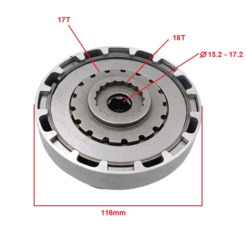 Embrague Centrifugo 110 Completo7
