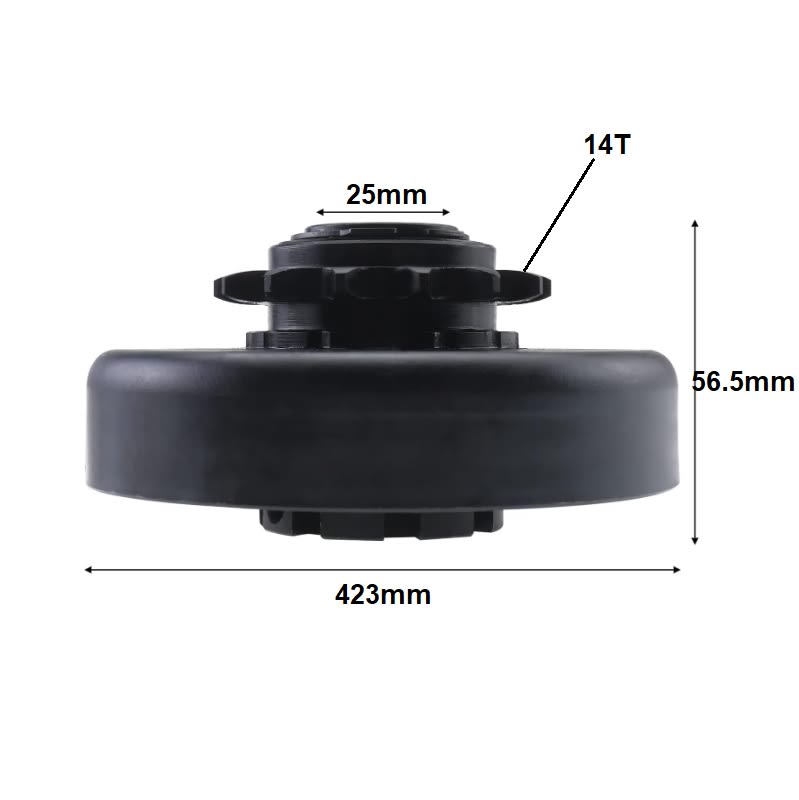 Embrague Centrifugo 428 14T DI-25.4mm Go Kart7