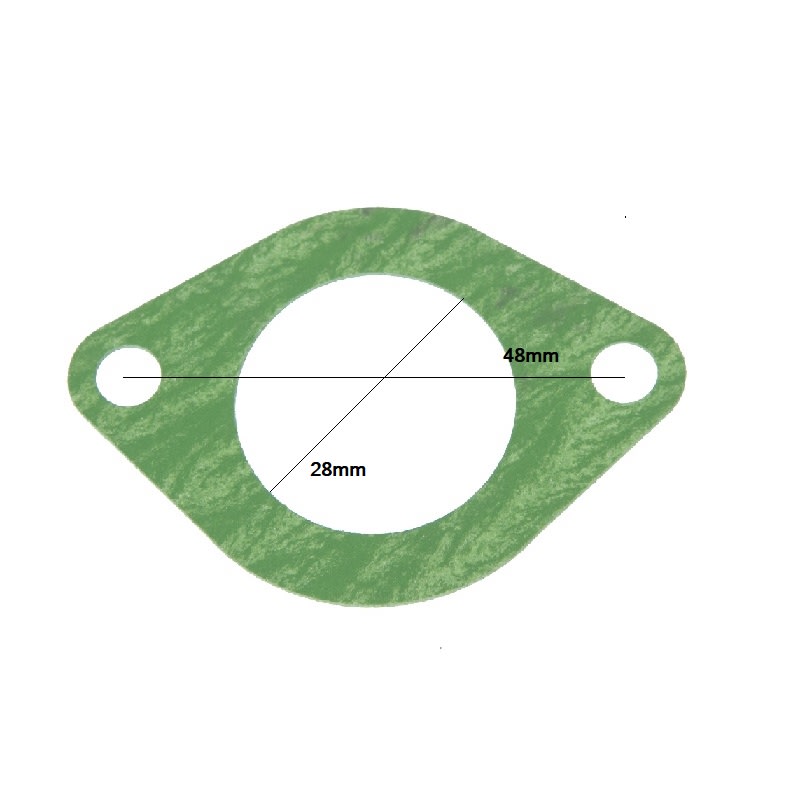 Empaquetadura Insulador DI-28mm 2P-48mm Carburador Moto4