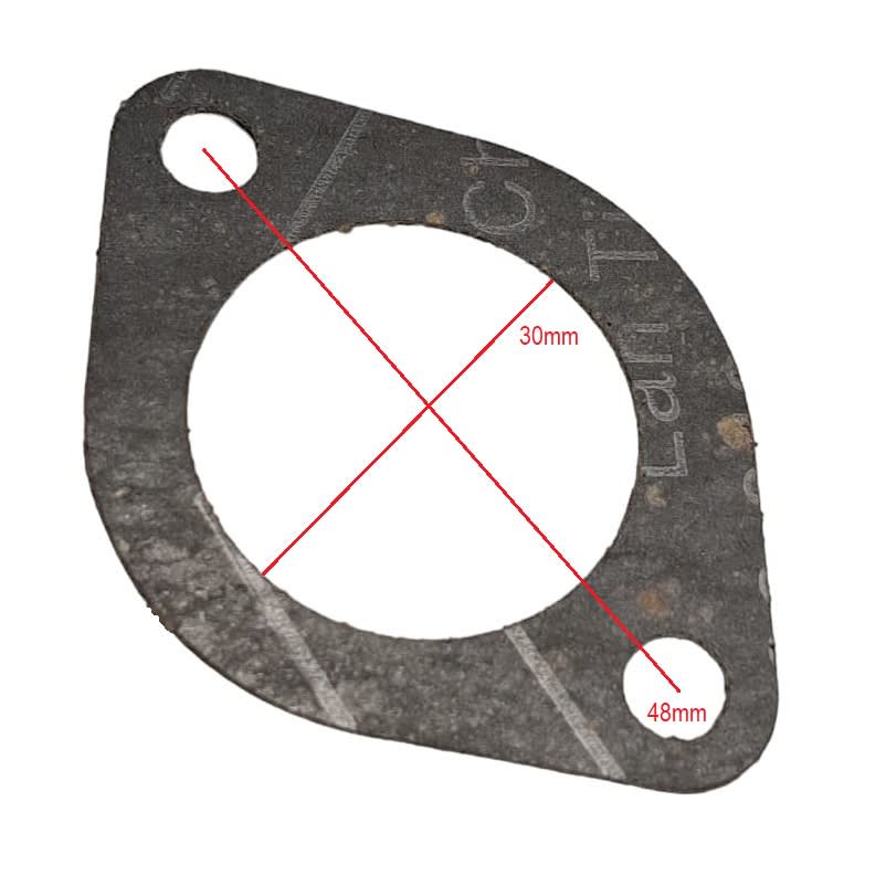 Empaquetadura Insulador DI-30mm 2P-48mm Carburador Moto3