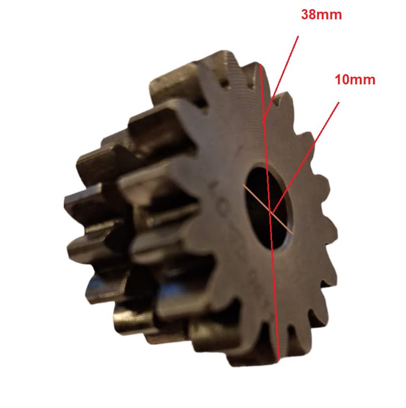 Engranaje Dual 14T/16T7