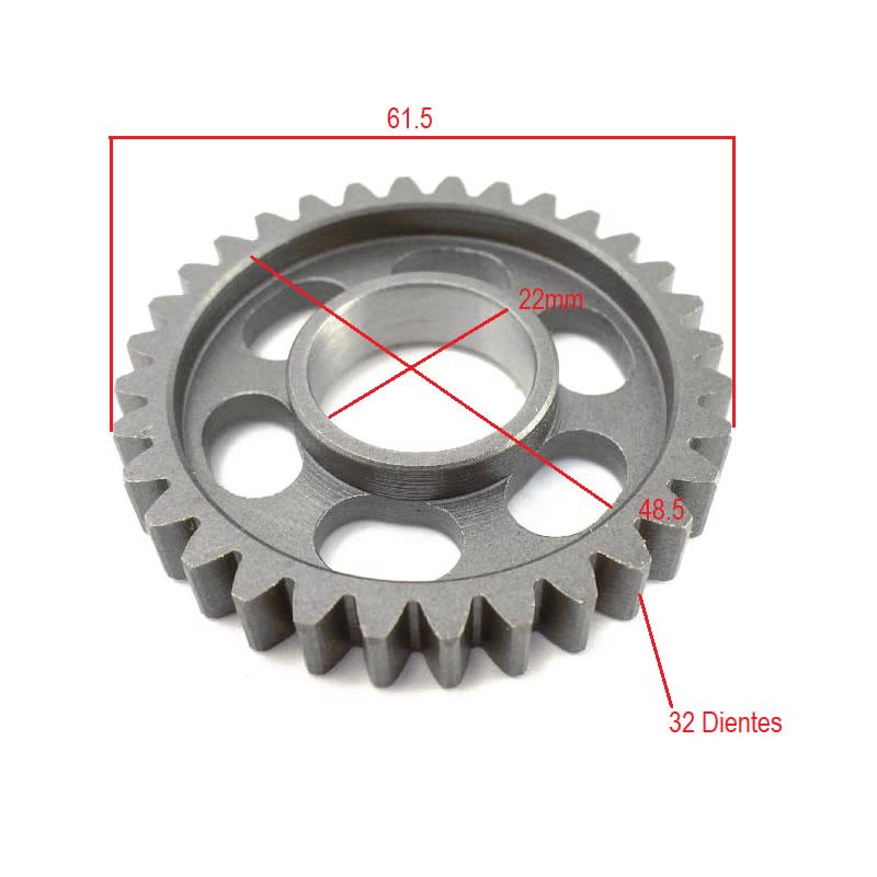 Engranaje Eje Piñon 32D1