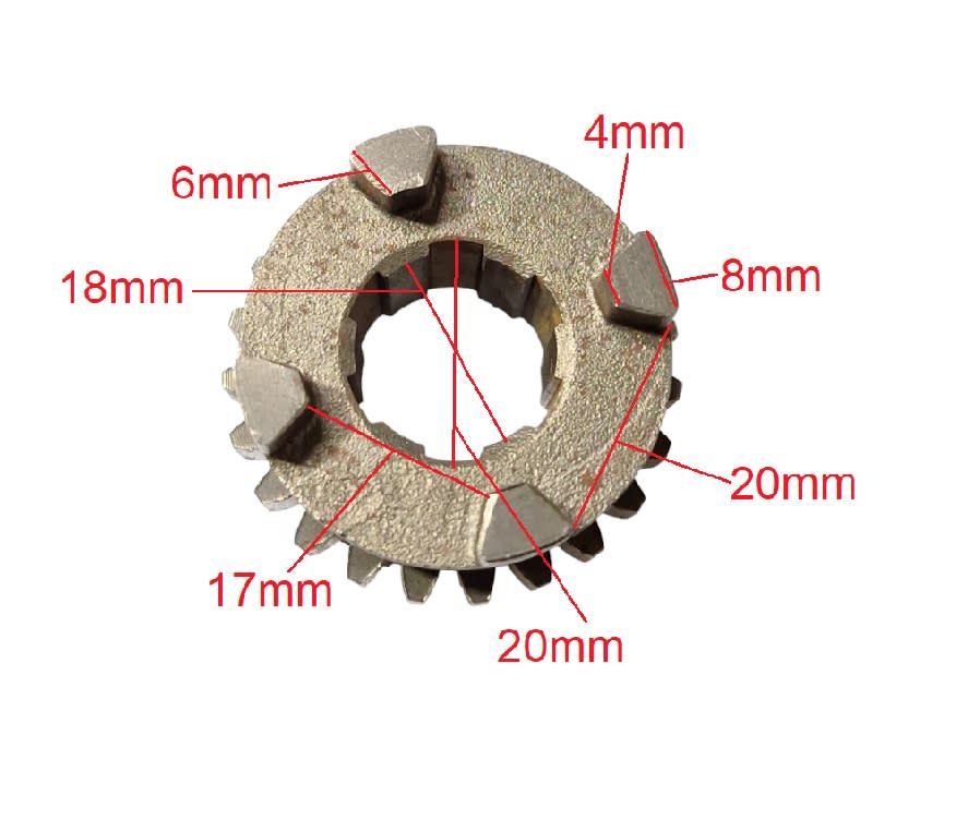 ENGRANAJE PIÑÓN CUARTA 23T2
