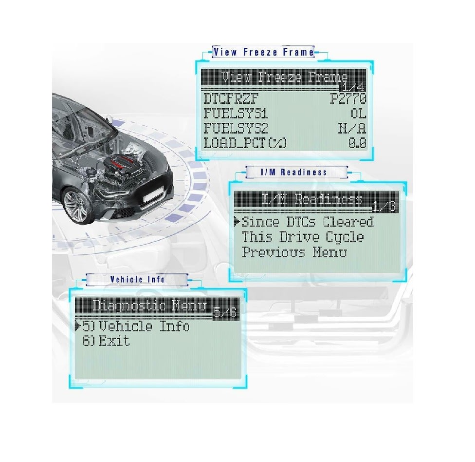 Escáner Diagnóstico Coche OBDII / EOBD4