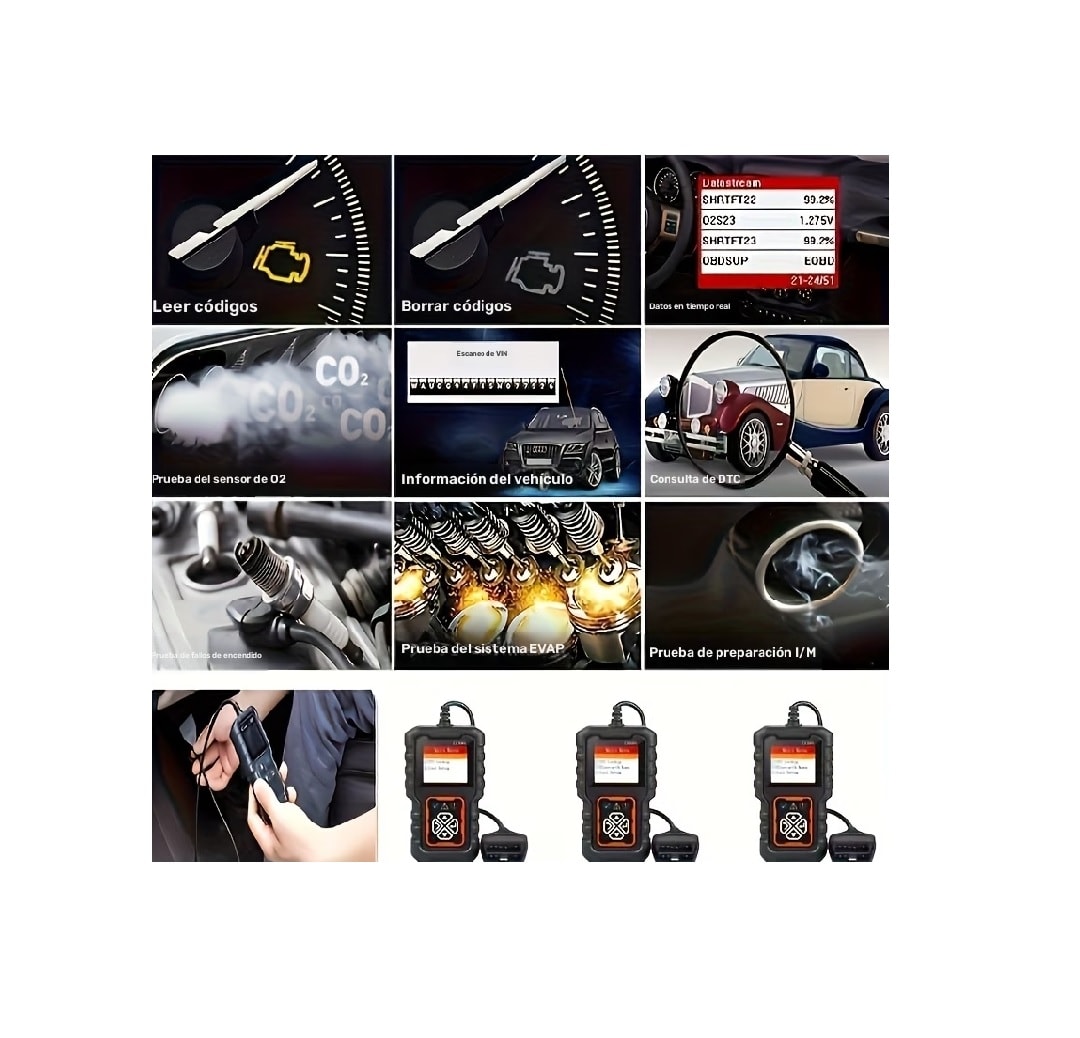 Escáner Diagnóstico Coche OBDII5