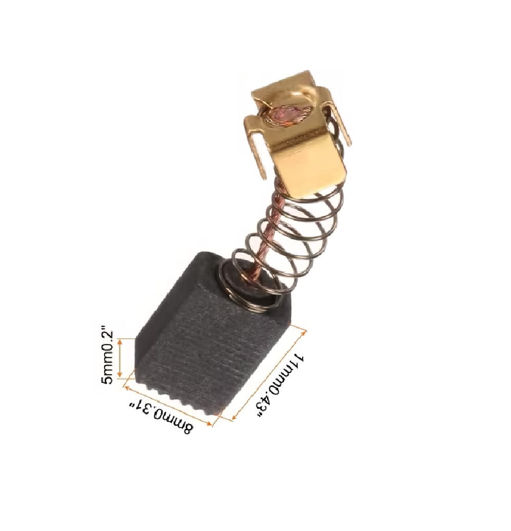 Escobilla De Carbón Para Motor Bomba 5x8x11mm #644