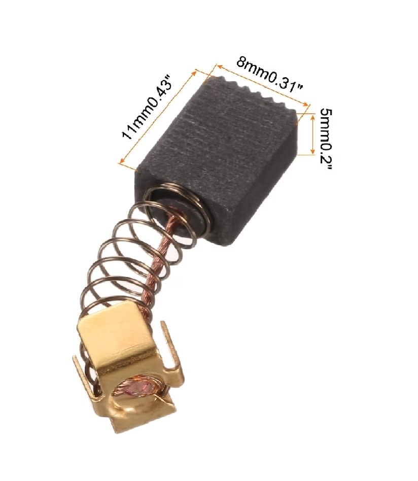 Par Escobilla De Carbón Para Motor Bomba 5x8x11mm #644