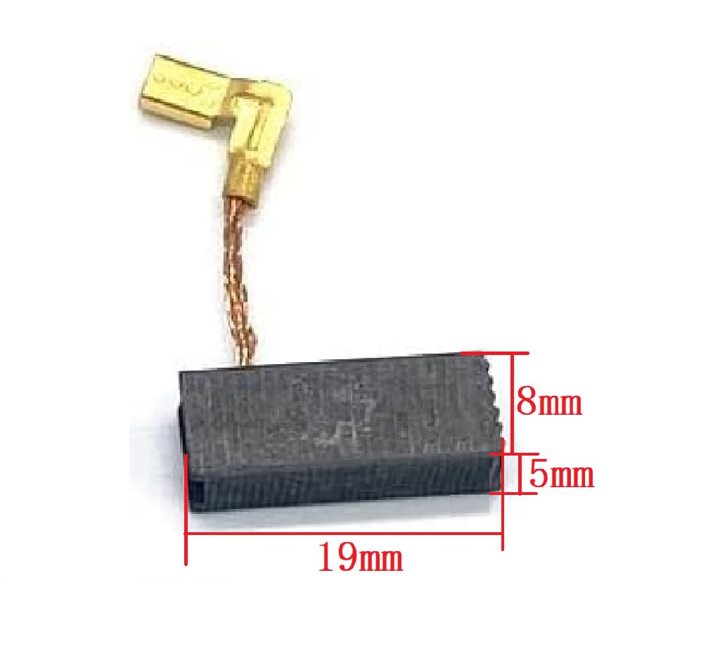 Escobilla De Carbón Para Motor Bomba 5x8x19m #A264