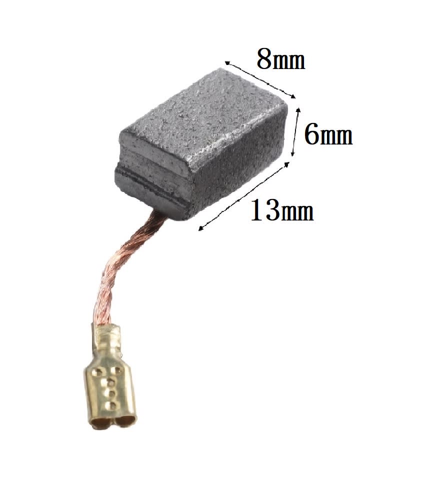 Escobilla De Carbón Para Motor Bomba 6x8x13m #7-1004