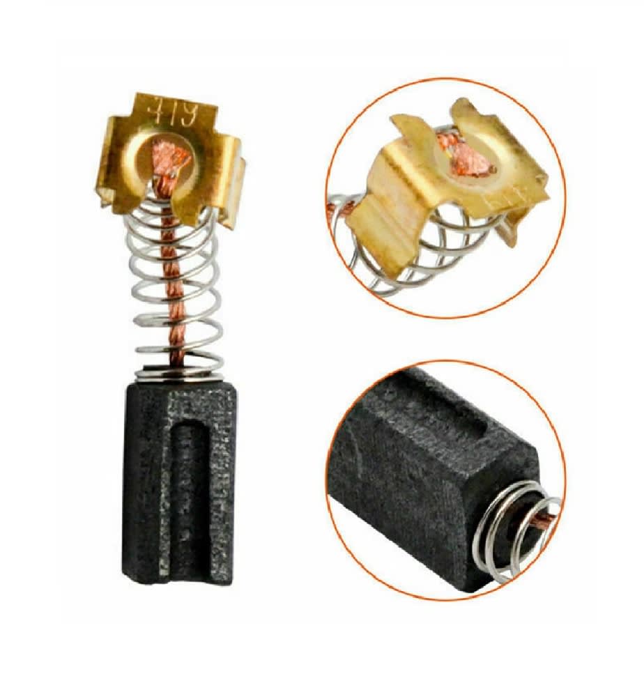 Escobilla De Carbón Para Motor Bomba 6x9x12mm #4193