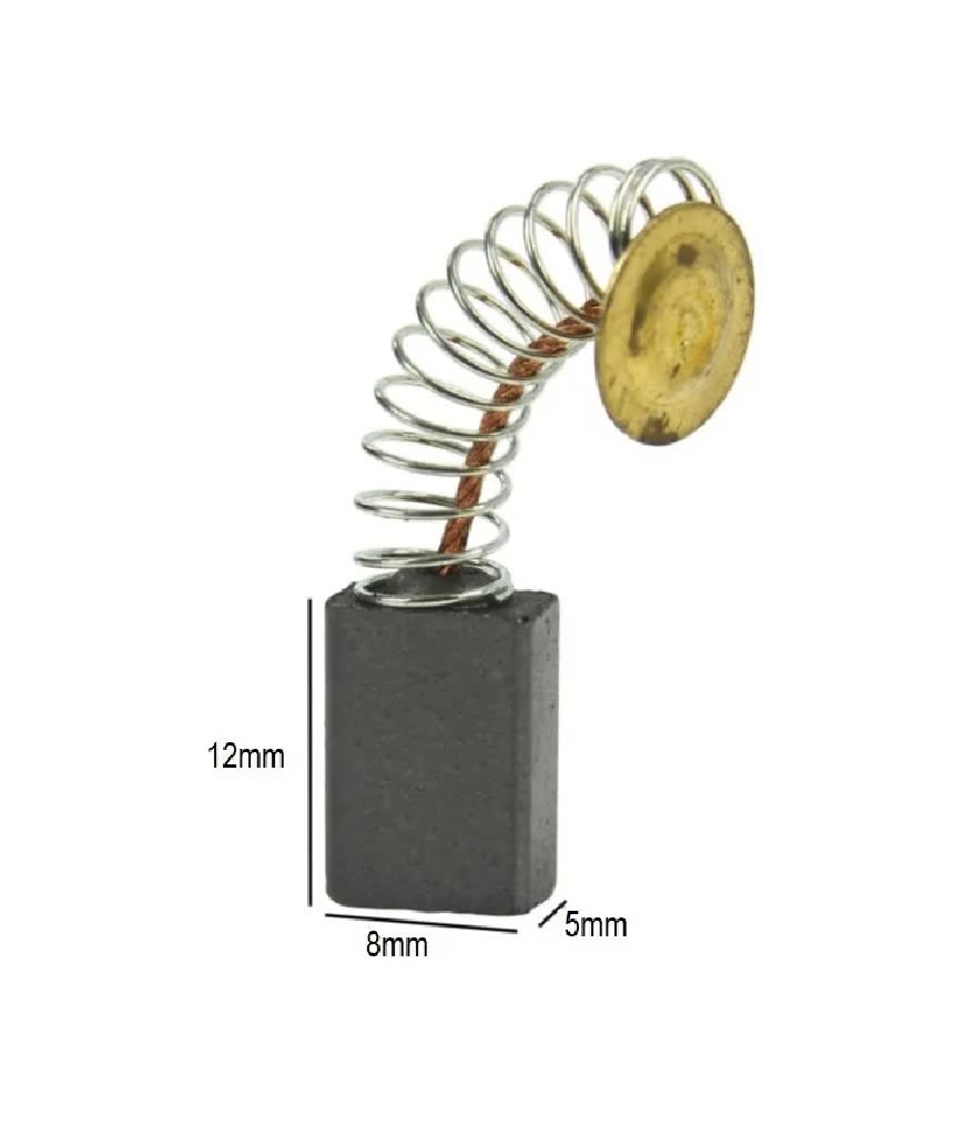Par Escobillas De Carbón Para Motor Bomba 12x8x5mm2