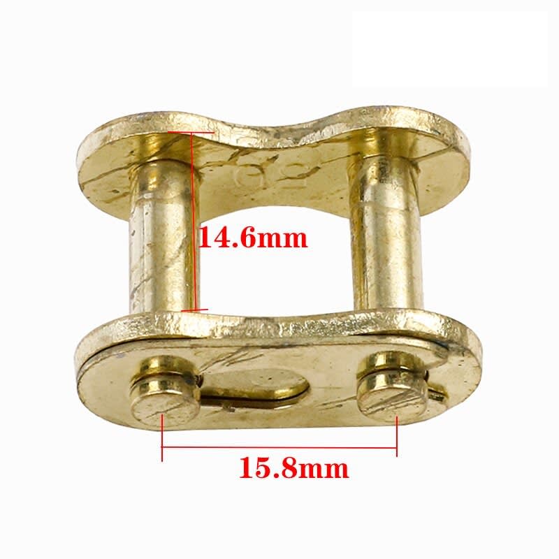 Eslabón Seguro Cadena 530 Dorado5
