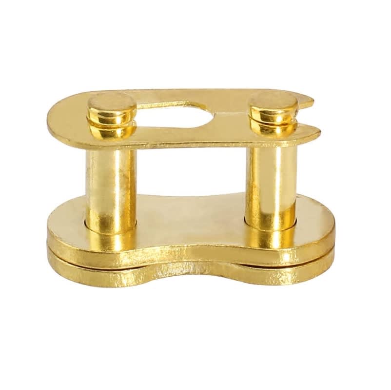 Eslabón Seguro Cadena 420 Dorado3