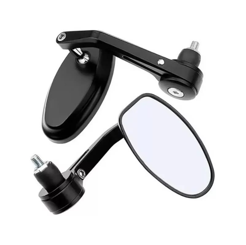 Par Espejo tope manubrio c/negro A263-6A 0