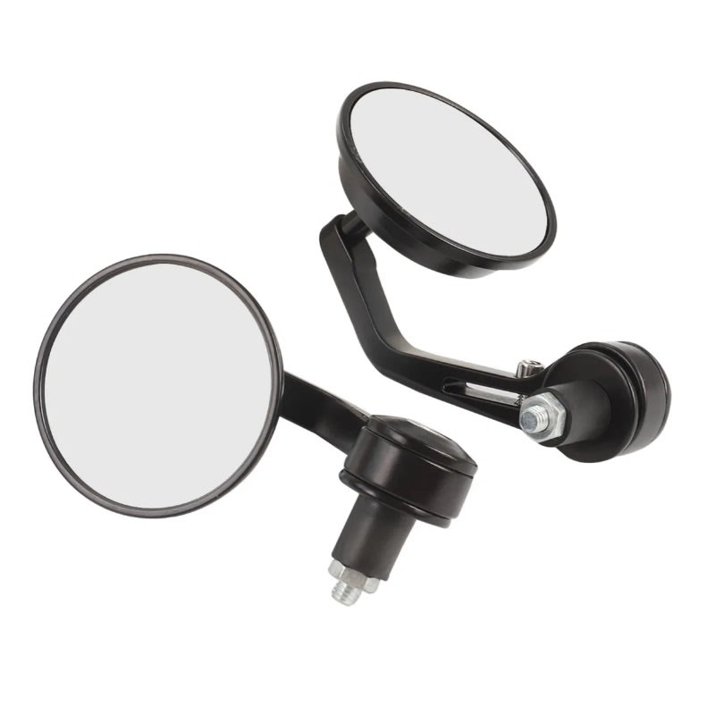 Par Espejos tope manubrio negro A256-6A2