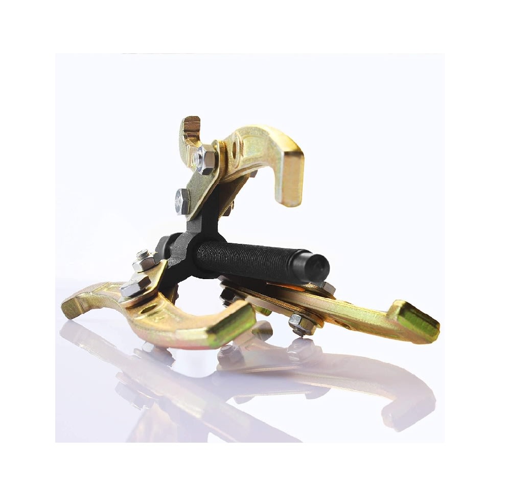 Extractor de Poleas Engranaje Triple 4'' Dorado4