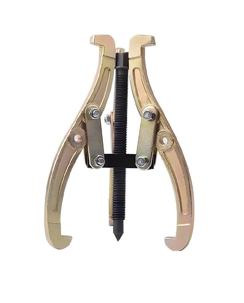 Extractor de Poleas Engranaje Triple 4'' Dorado2