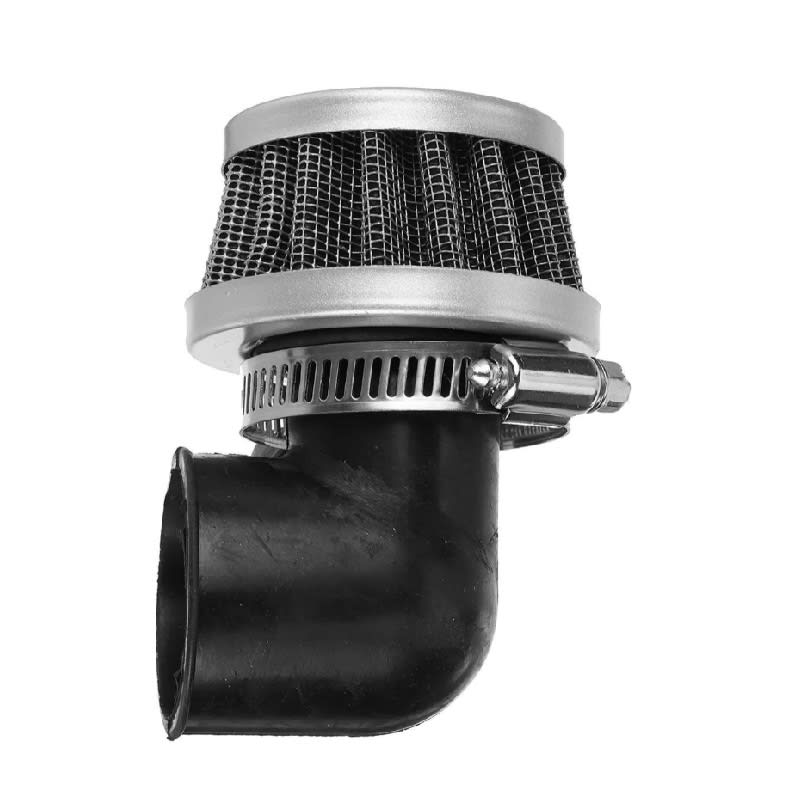 Filtro Aire 90° DI-35 Aluminio Plateado4