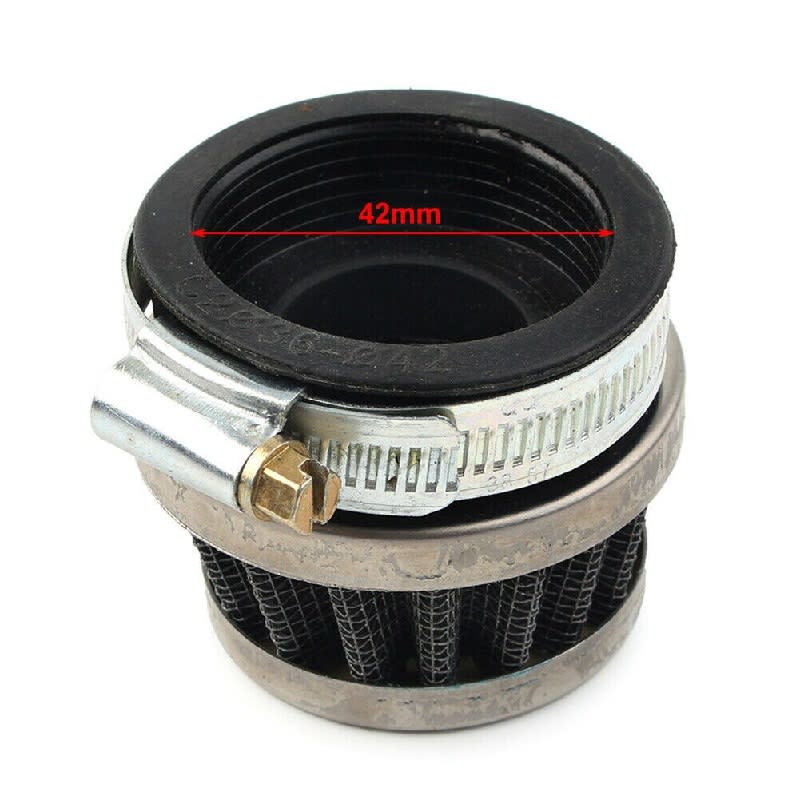 Filtro Aire DI-42mm R Aluminio Plateado4