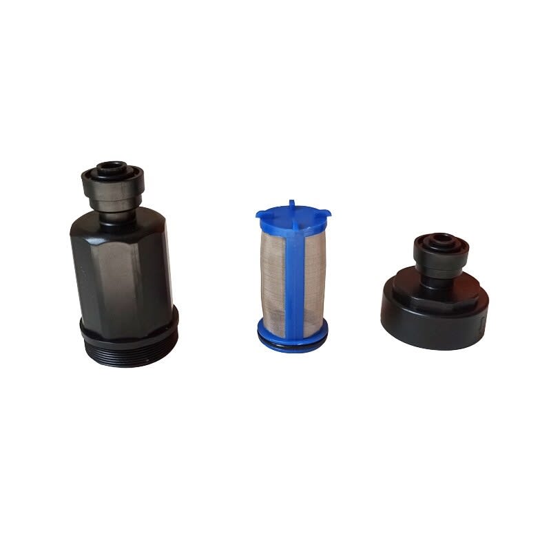 Filtro de Riego de Jardín de 1/4'' o Nebulización de Baja Presión con Colador de Acero Inoxidable3