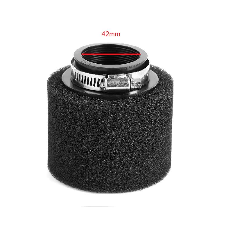 Filtro Aire DI-42mm Esponja Recto Negro7