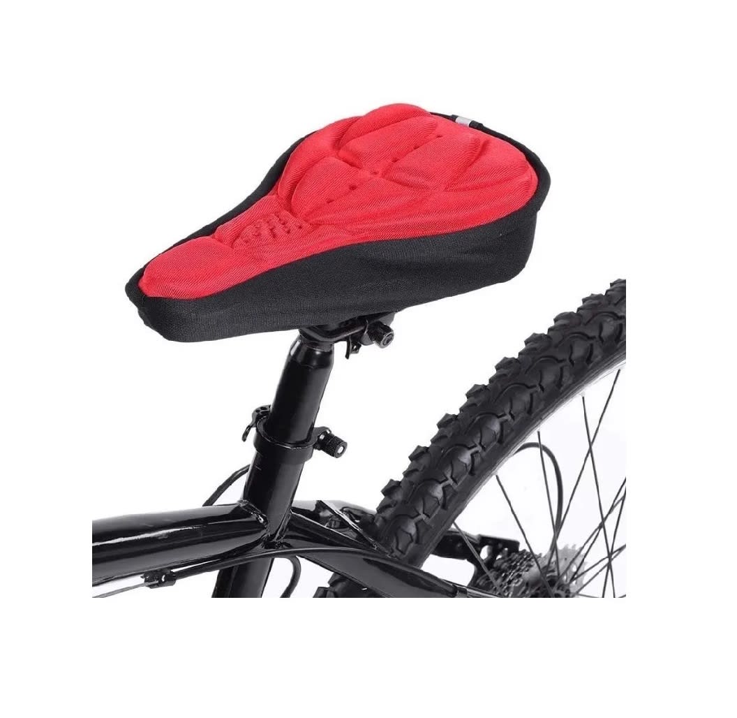 Funda Cojín De Silicona Para Asiento De Bicicleta YT 10  Azul3
