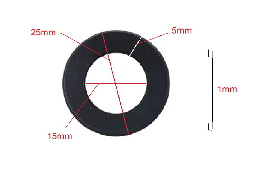 GOLILLA 15X25X1MM3