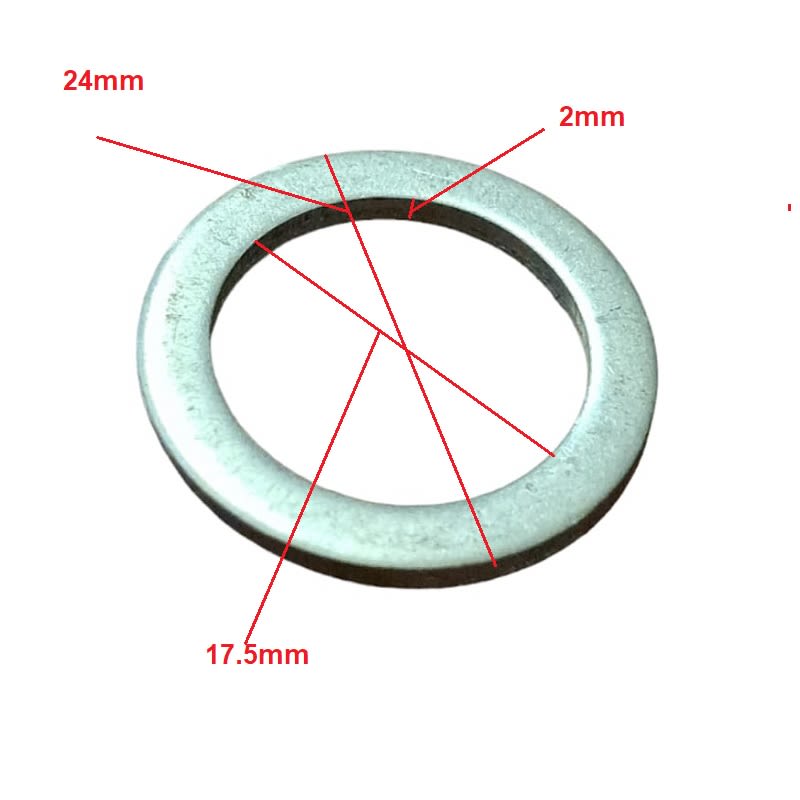 Golilla 17.5x24x2mm2