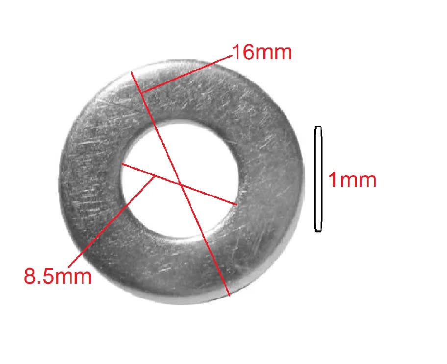 Golilla 8.5x16x1mm1