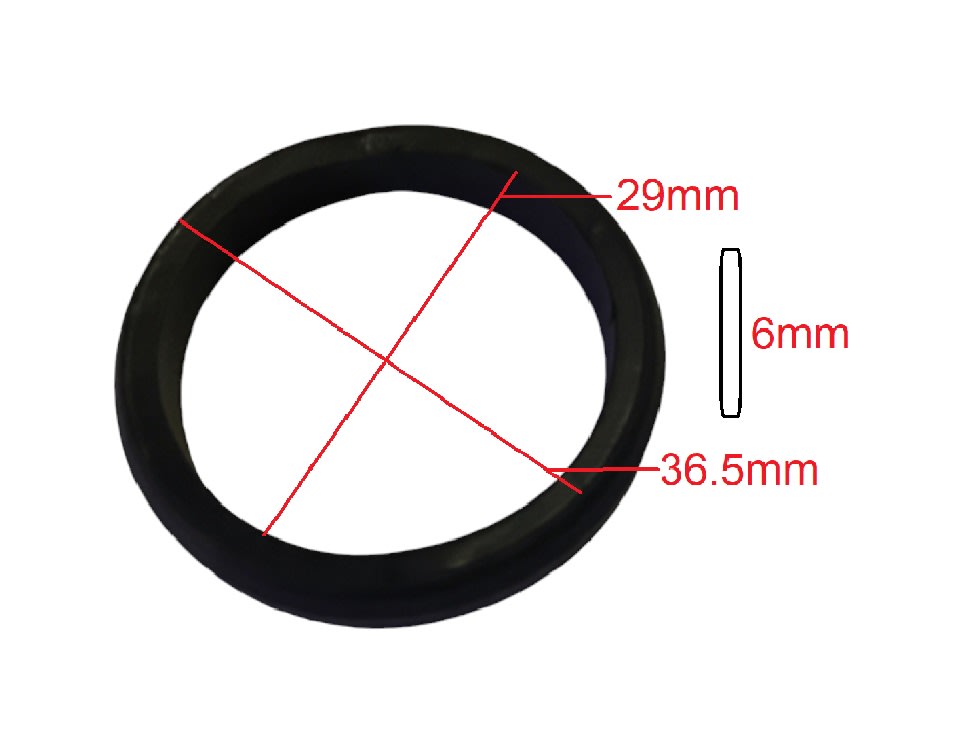 Golilla Goma 29x36.5x6mm2