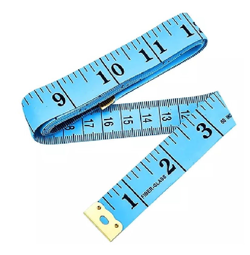 Huincha De Medir De Costura 150cm Cinta Metrica Azul4