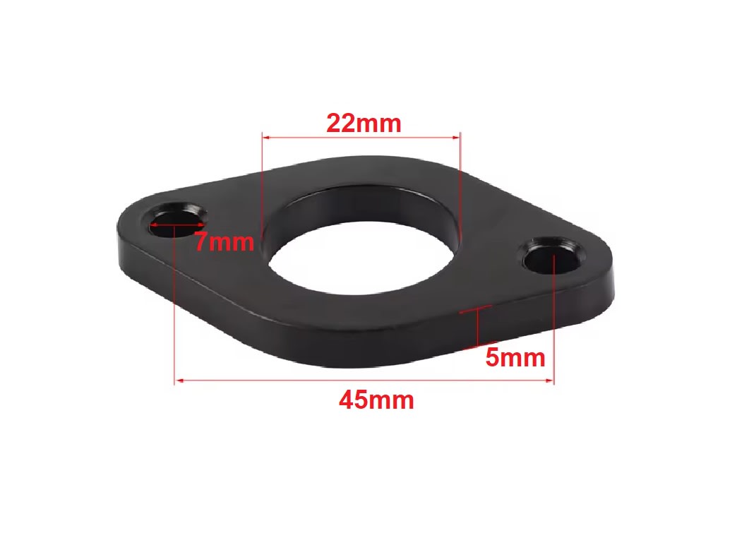 Insulador Baquelita 2P45mm DI-22mm3