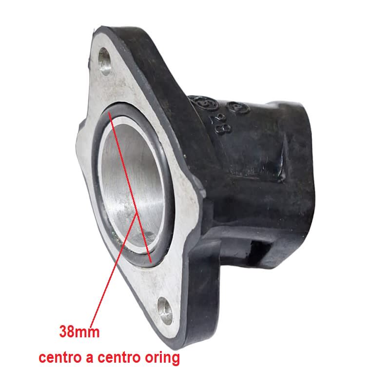 Insulador Carburador 30mm 45°4