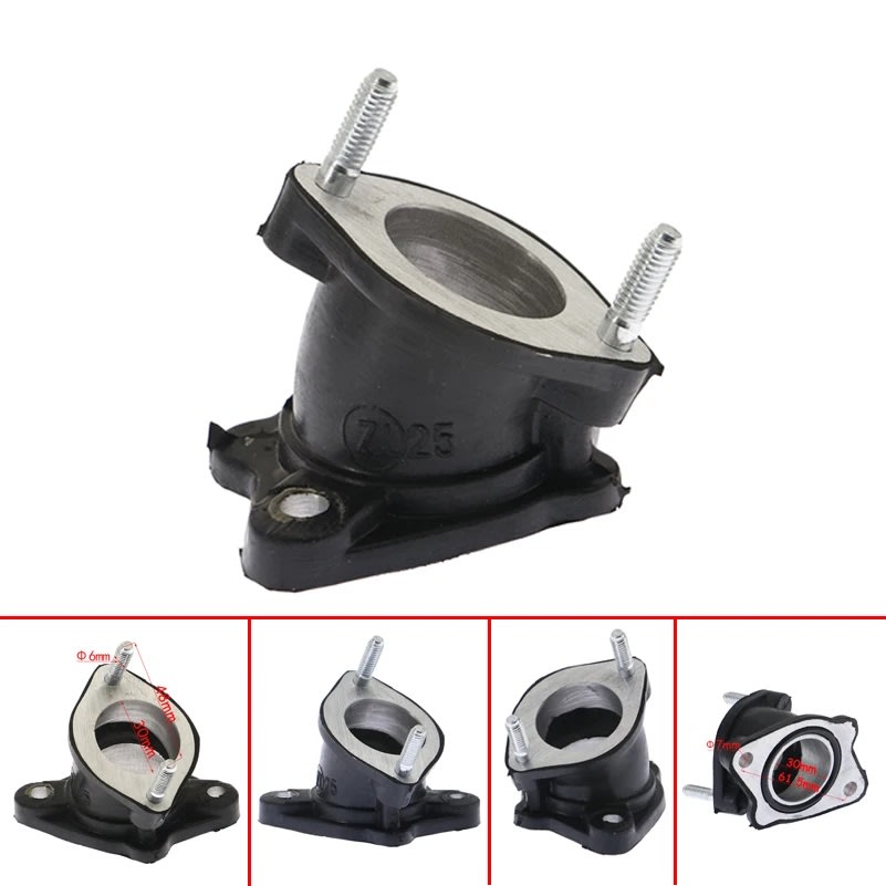 Insulador Carburador CG 30mm4