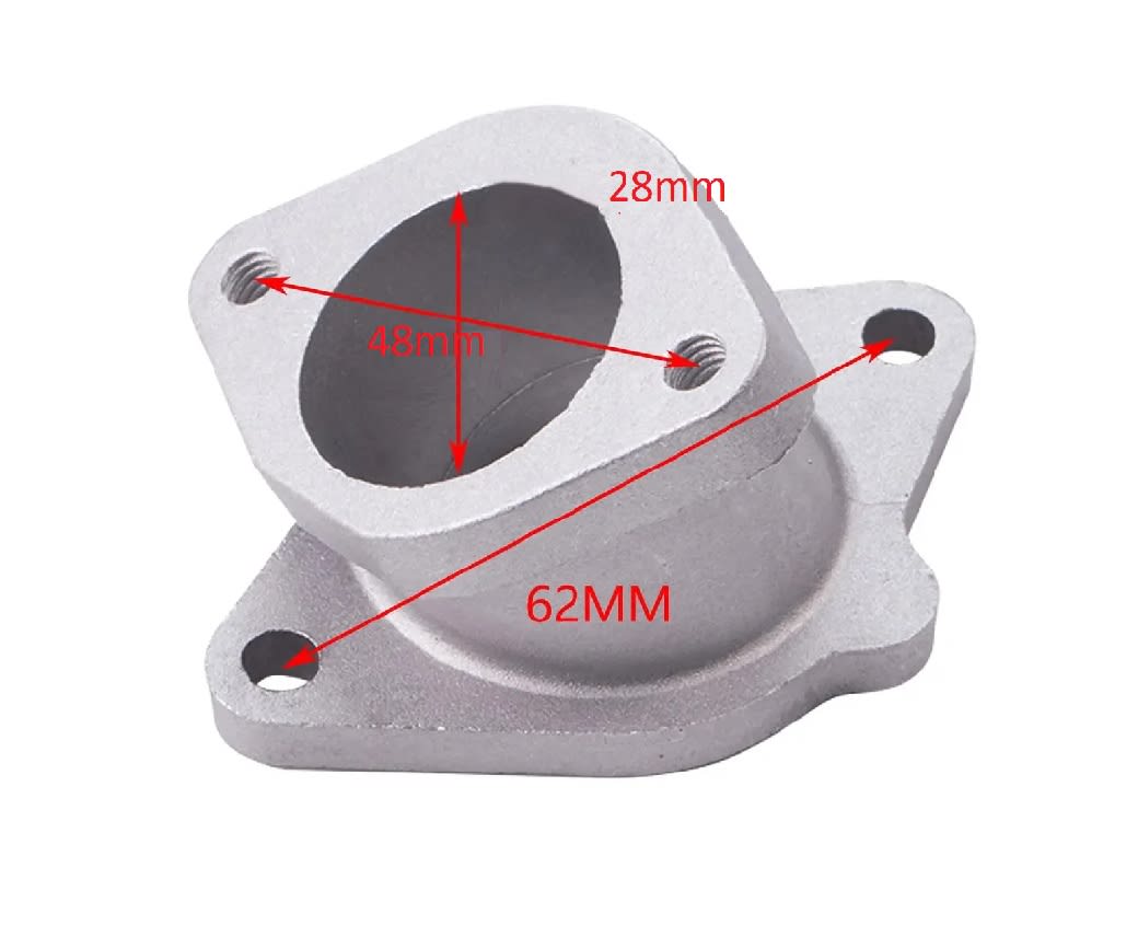 Insulador Carburador GN125 / GS125 28mm6