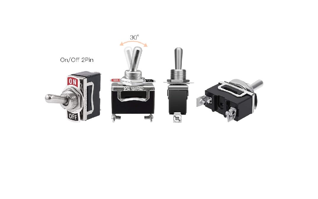 Interruptor Palanca On-Off 2P 15A 250V4