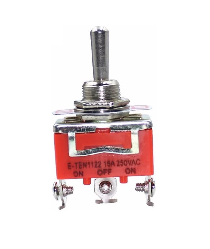 Interruptor Palanca On-Off-On 3P E-TEN1122 15A 250V 0