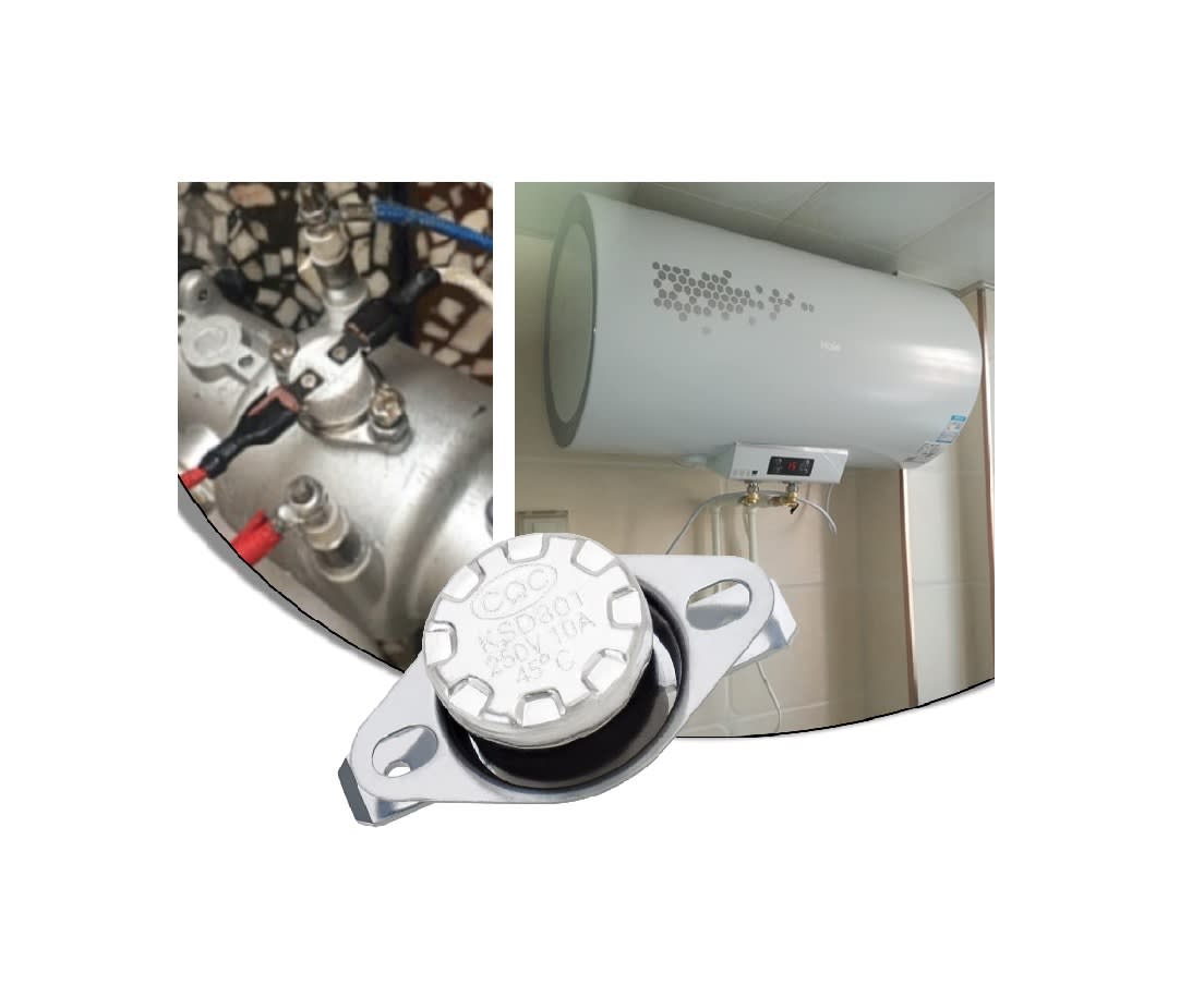 Interruptor Temperatura  KSD301 Termostato 10A 250V 45 C6