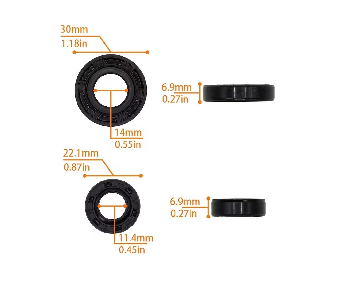 Juego Sellos Aceite para Cortacésped4