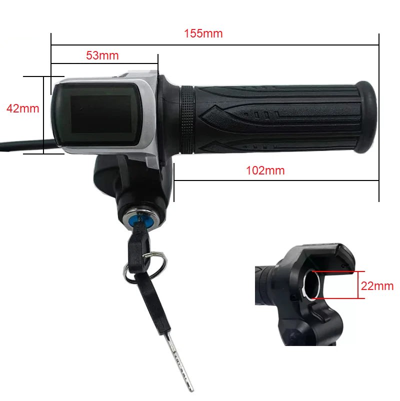 Kit Acelerador Eléctrico con Pantalla LED y Llaves5