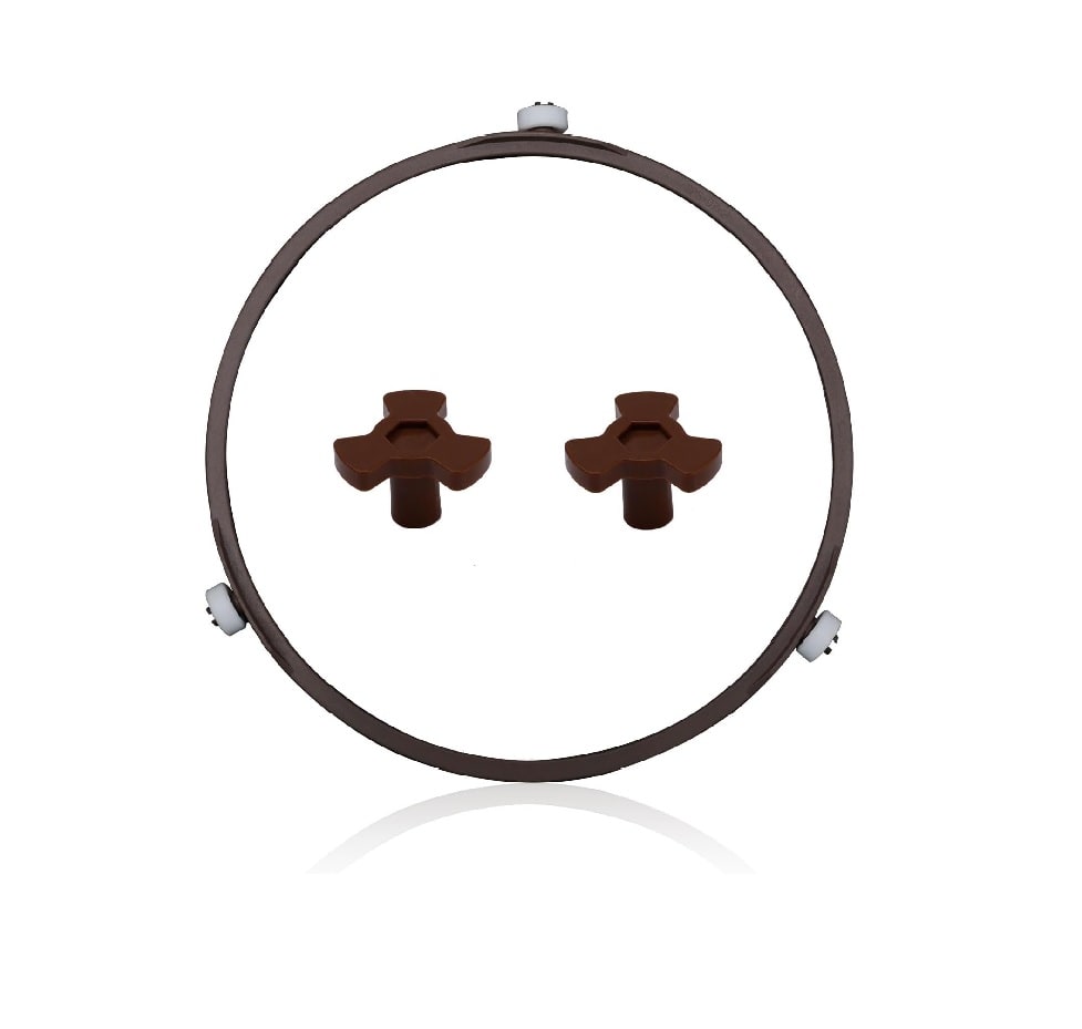 Kit Base Soporte Circular Giratorio con Acopladores para Horno Microonda 0