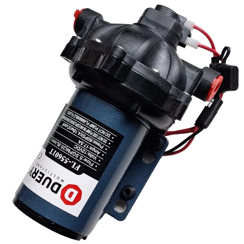 Bomba Fl-55601T 12vdc Agua 20.8 L/min 60psi6