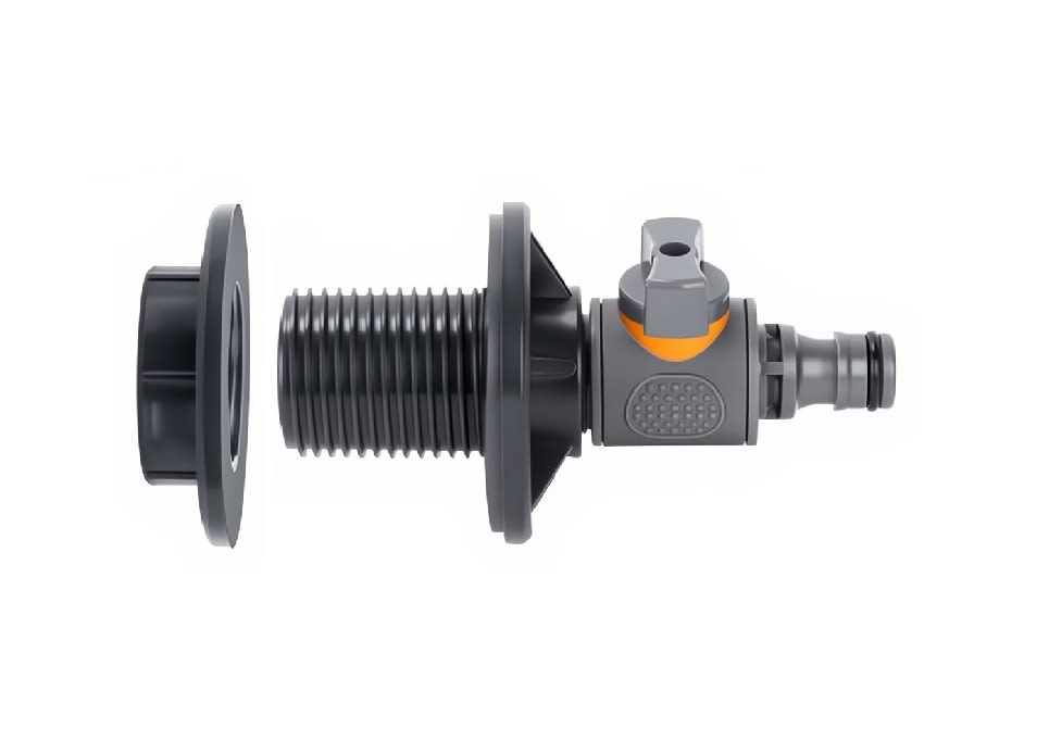 Kit Conector Adaptador PVC/IBC Tanque Agua 1/2