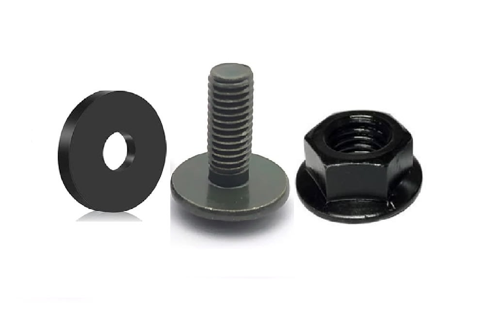 Kit Perno Parker M6x16mm Cabeza Redonda c/Tuerca Brida Grafilada y Golilla3
