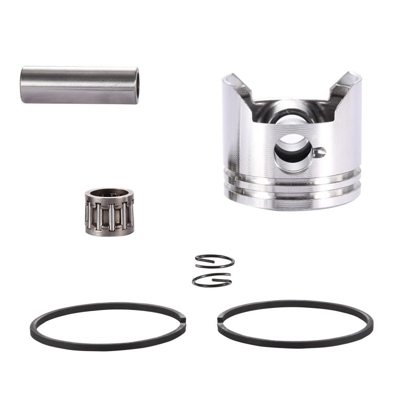 Kit Pistón 44mm Motor 49cc 2T Anillos Buje Rodamiento Seguros 0