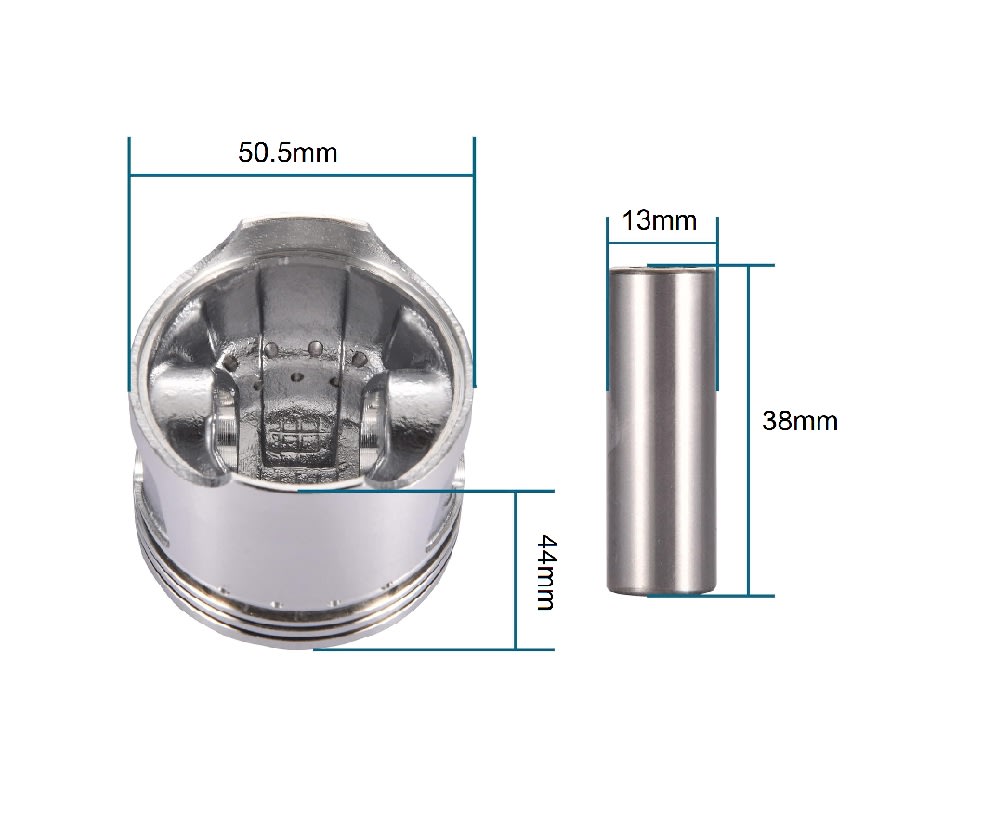 Kit Piston 50.5mm JD 10011